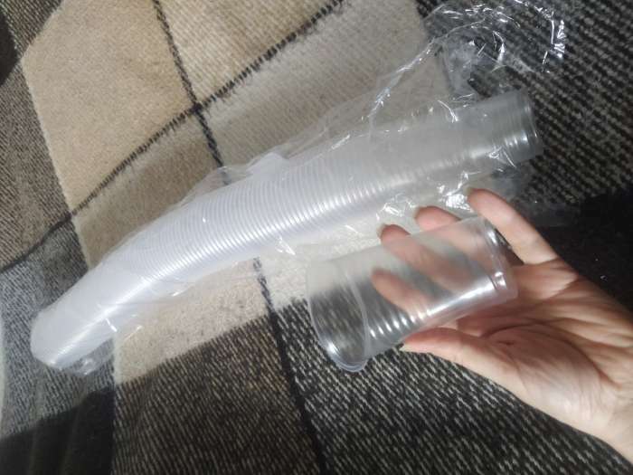 Фотография покупателя товара Стакан одноразовый пластиковый "Прозрачный" 200 мл. - Фото 5