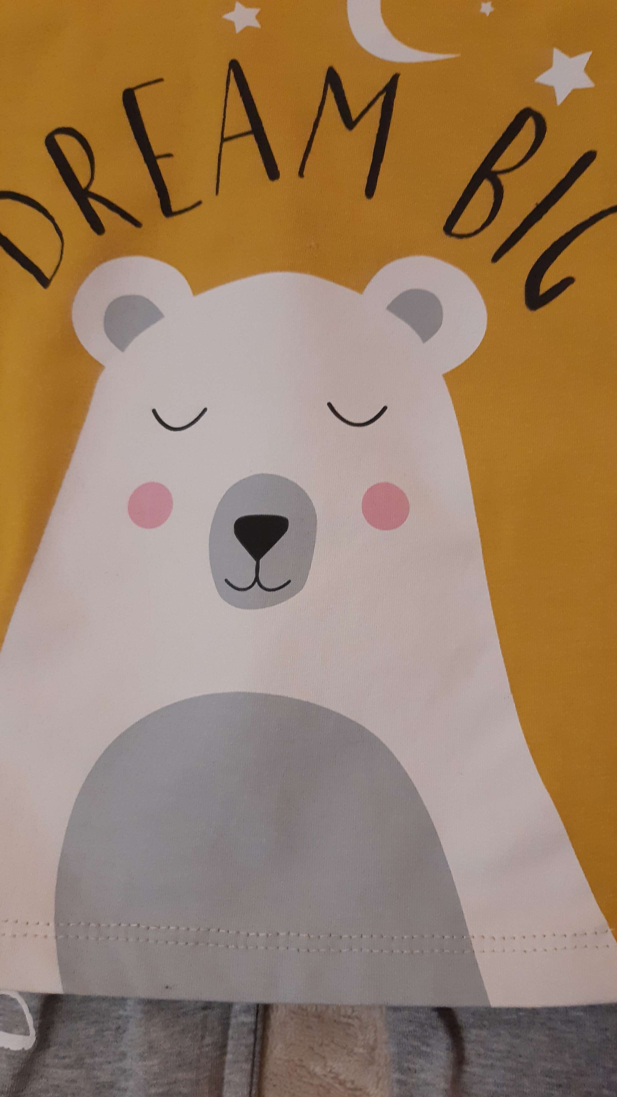 Фотография покупателя товара Пижама детская (брюки и джемпер) «Медвежонок», размер 32 (110-116 см) 5-6 лет, 95% хлопок, 5% эластан - Фото 2