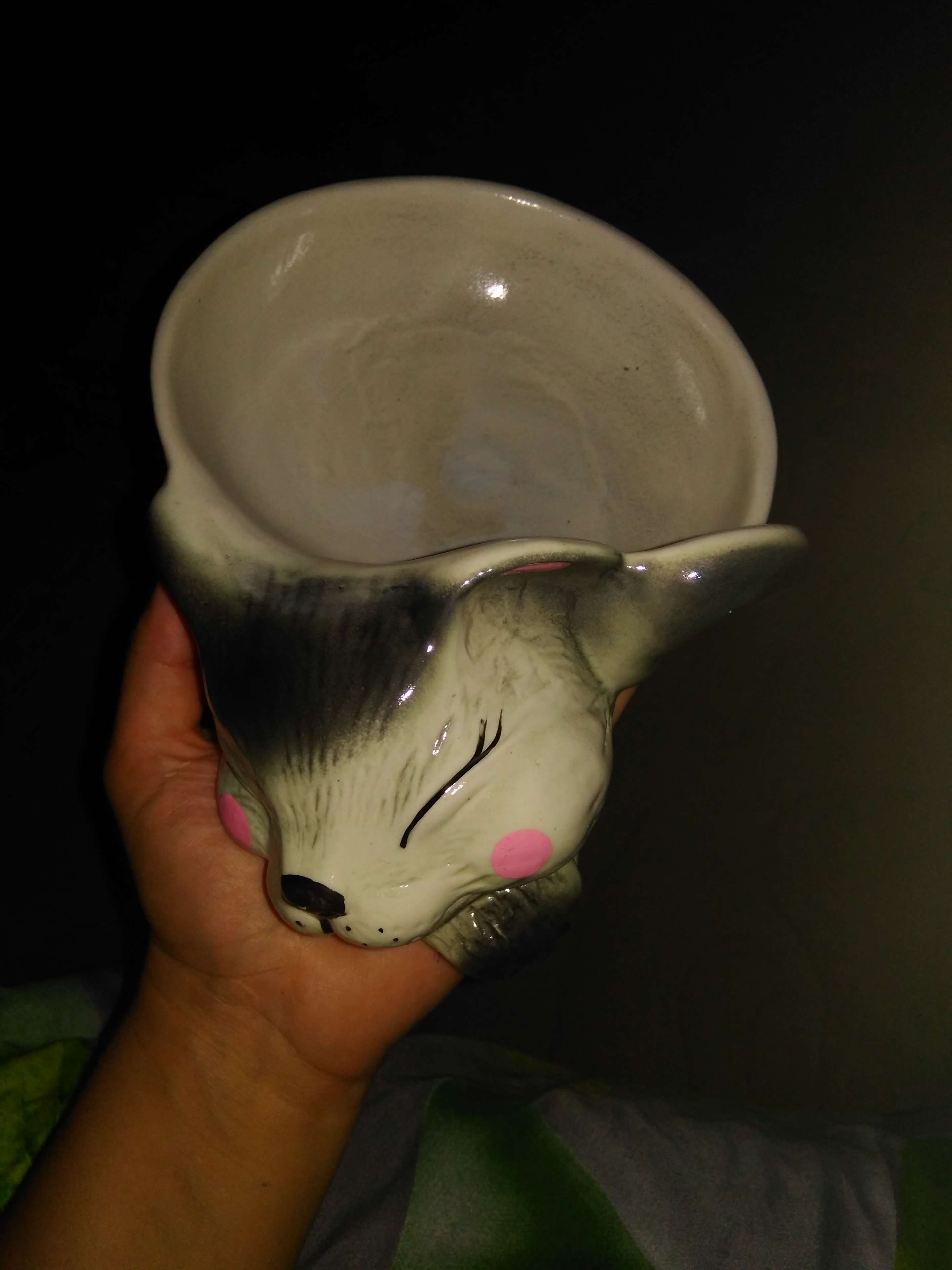 Фотография покупателя товара Клубочница "Кошка", керамика, 22 см, микс - Фото 8