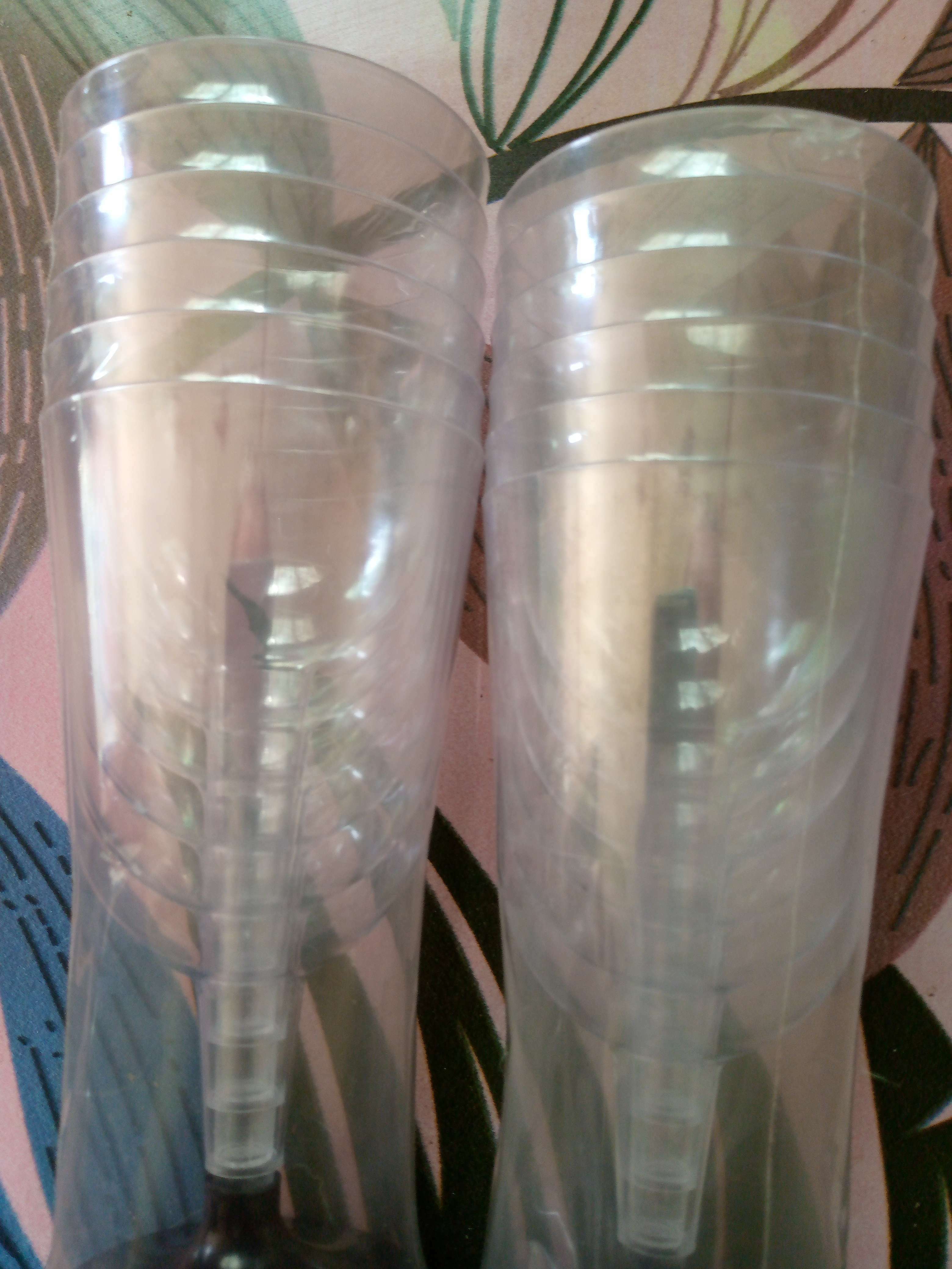 Фотография покупателя товара Бокал пластиковый одноразовый для вина, 200 мл, цвет прозрачный - Фото 4