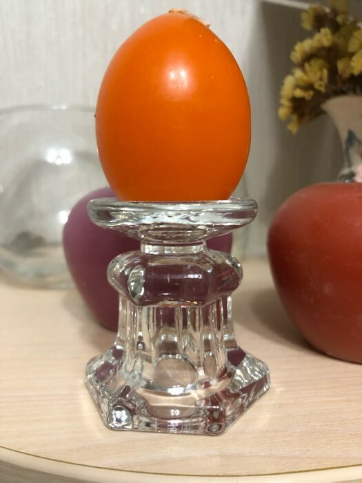 Фотография покупателя товара Подсвечник стекло на 1 свечу "Юнона", прозрачный 6х5х4,5 см - Фото 5