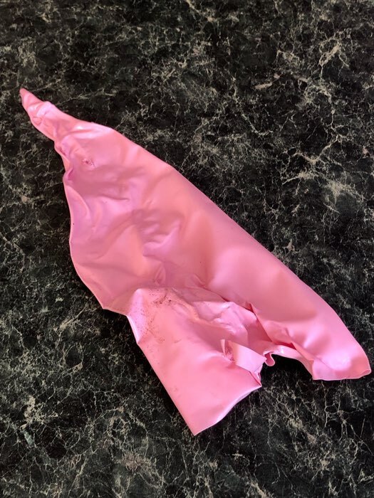 Фотография покупателя товара Кондитерский мешок Доляна «Алирио», 35×21 см, цвет розовый - Фото 4