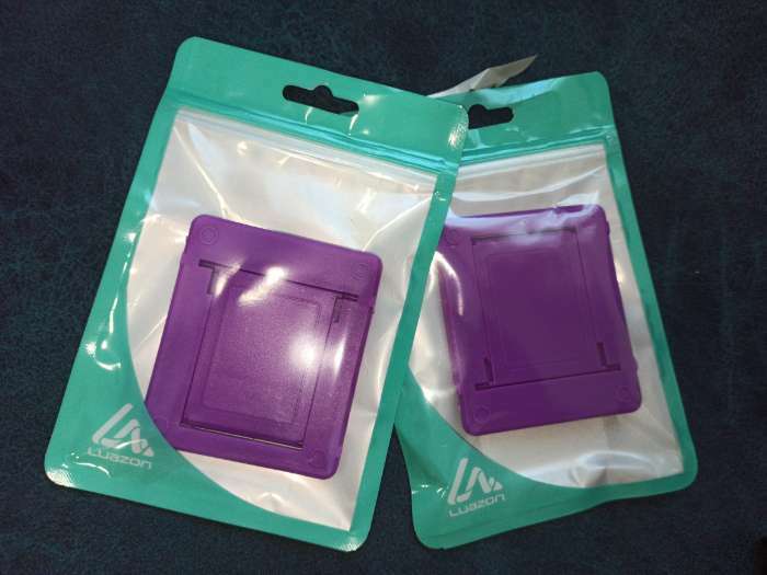 Фотография покупателя товара Подставка для телефона Luazon, складная, регулируемая высота, чёрная - Фото 86