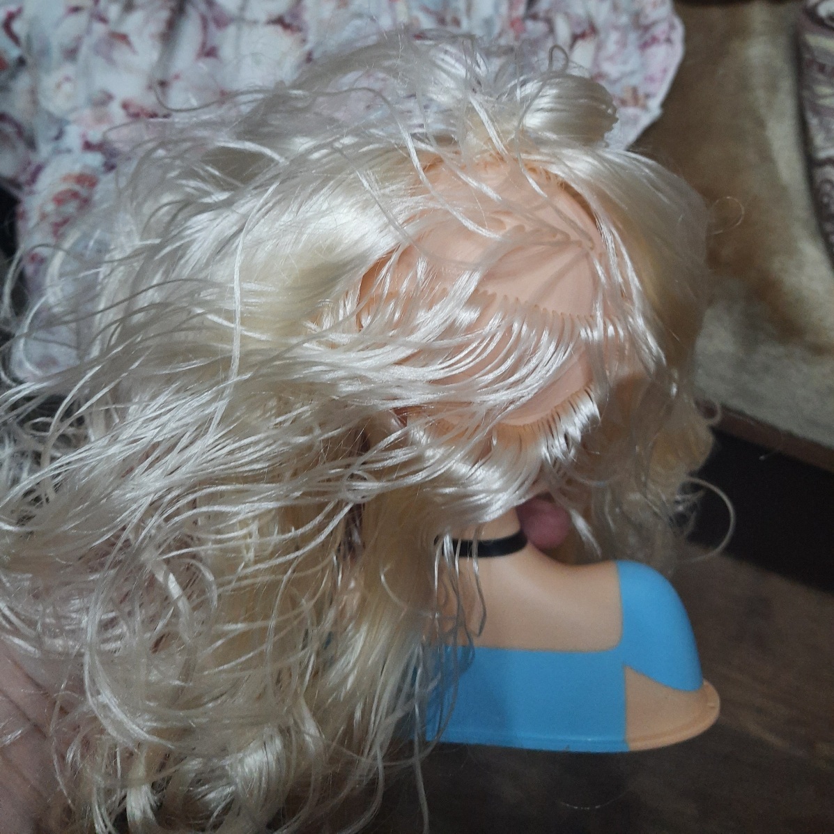 Фотография покупателя товара Кукла-манекен для создания причёсок «Сказочный образ» - Фото 2