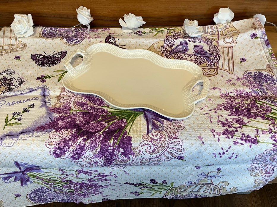 Фотография покупателя товара Блюдо фарфоровое для подачи Magistro «Бланш», 37,5×22,3×3,5 см см, цвет белый
