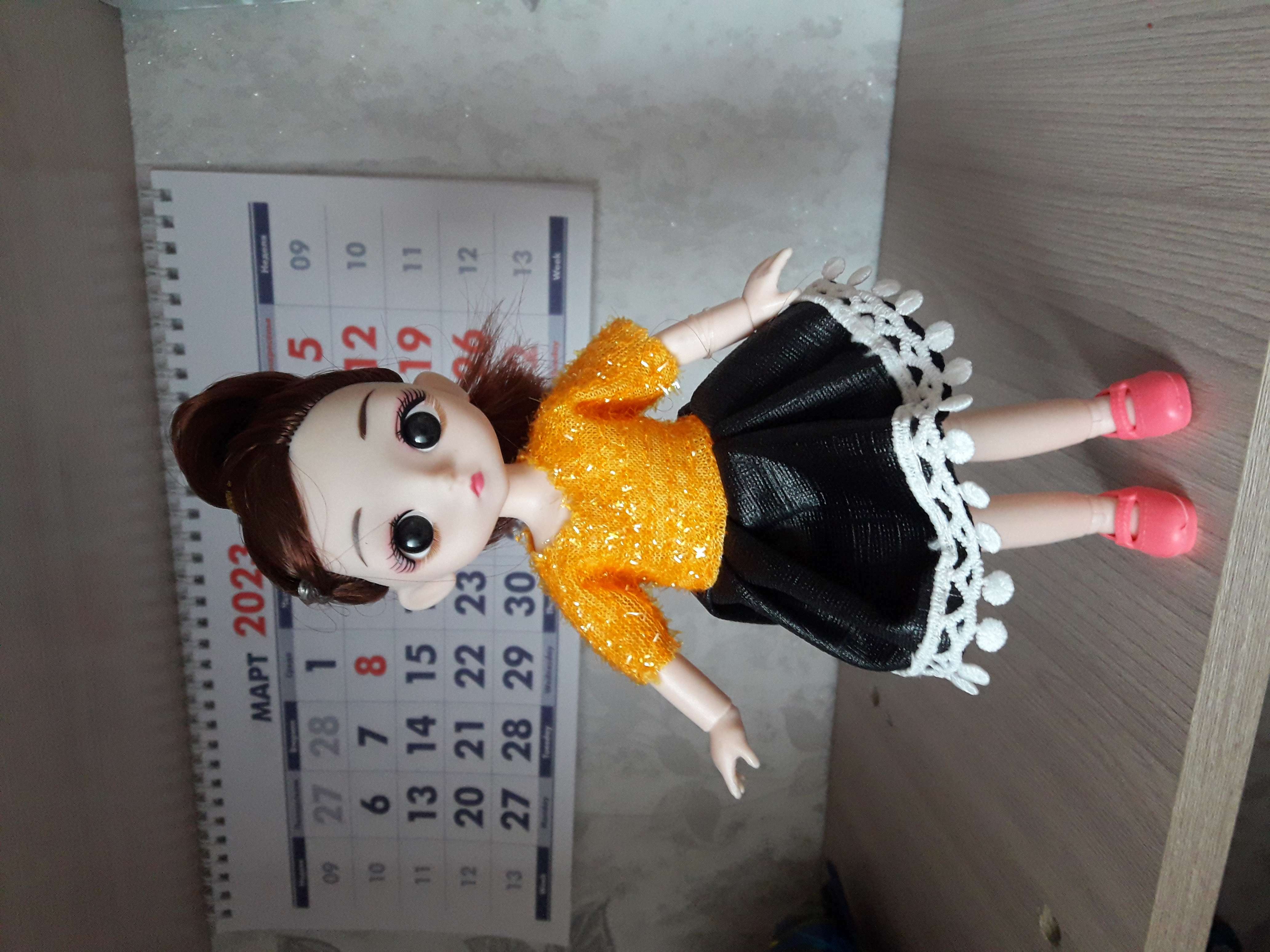 Фотография покупателя товара Кукла модная шарнирная «Челси» в платье, МИКС