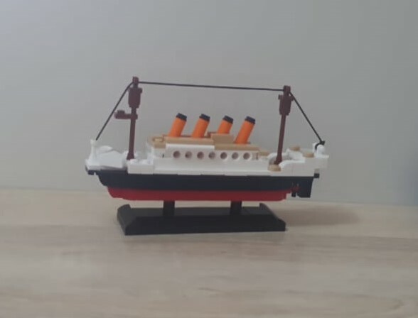 Фотография покупателя товара Конструктор Модельки «Титаник», 481 деталь - Фото 1