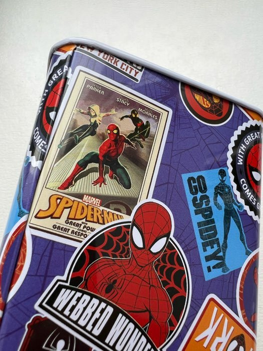 Фотография покупателя товара Копилка металлическая, 4,8 см х 7,8 см х 10,8 см "Супер-мен", Человек-паук