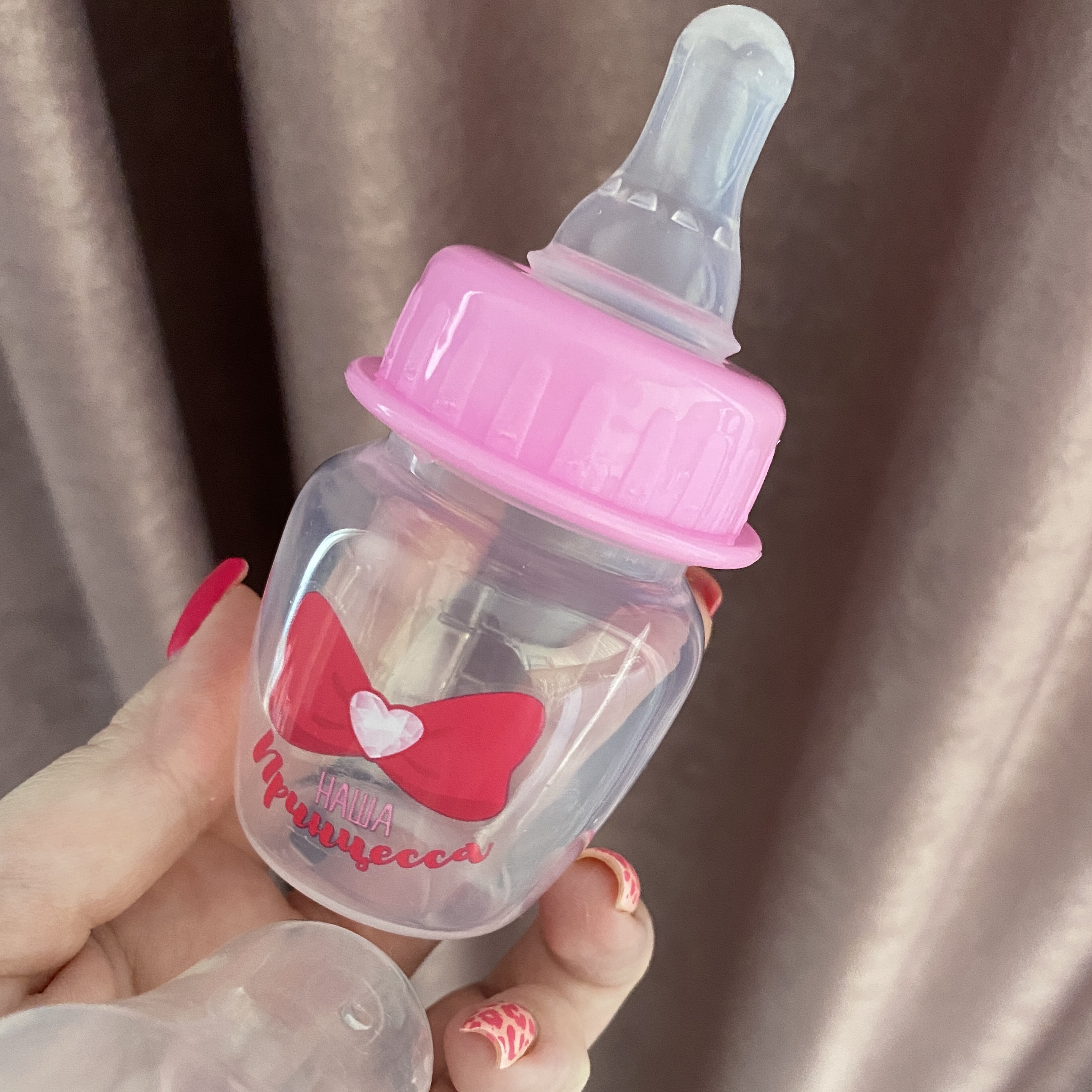 Фотография покупателя товара Бутылочка для кормления «Принцесса», классическое горло, от 0 мес., 60 мл., розовый - Фото 12