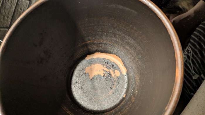 Фотография покупателя товара Соусник без крышки "Глинка", гладкий, красная глина, 0.2 л