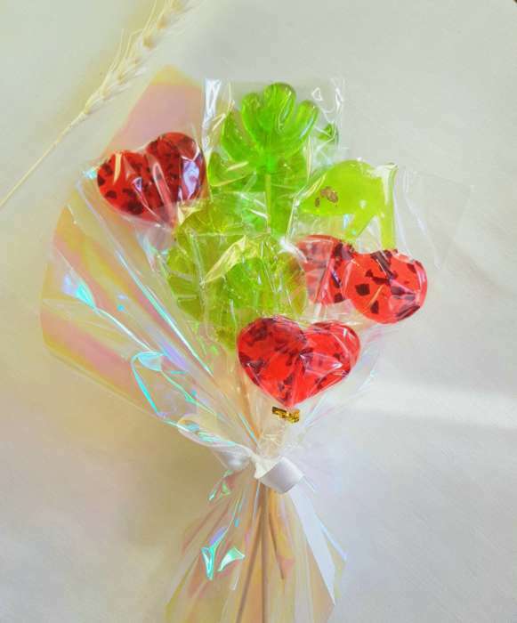 Фотография покупателя товара Плёнка иридисцентная для декора и флористики «Хамелеон» 58×58 см - Фото 3