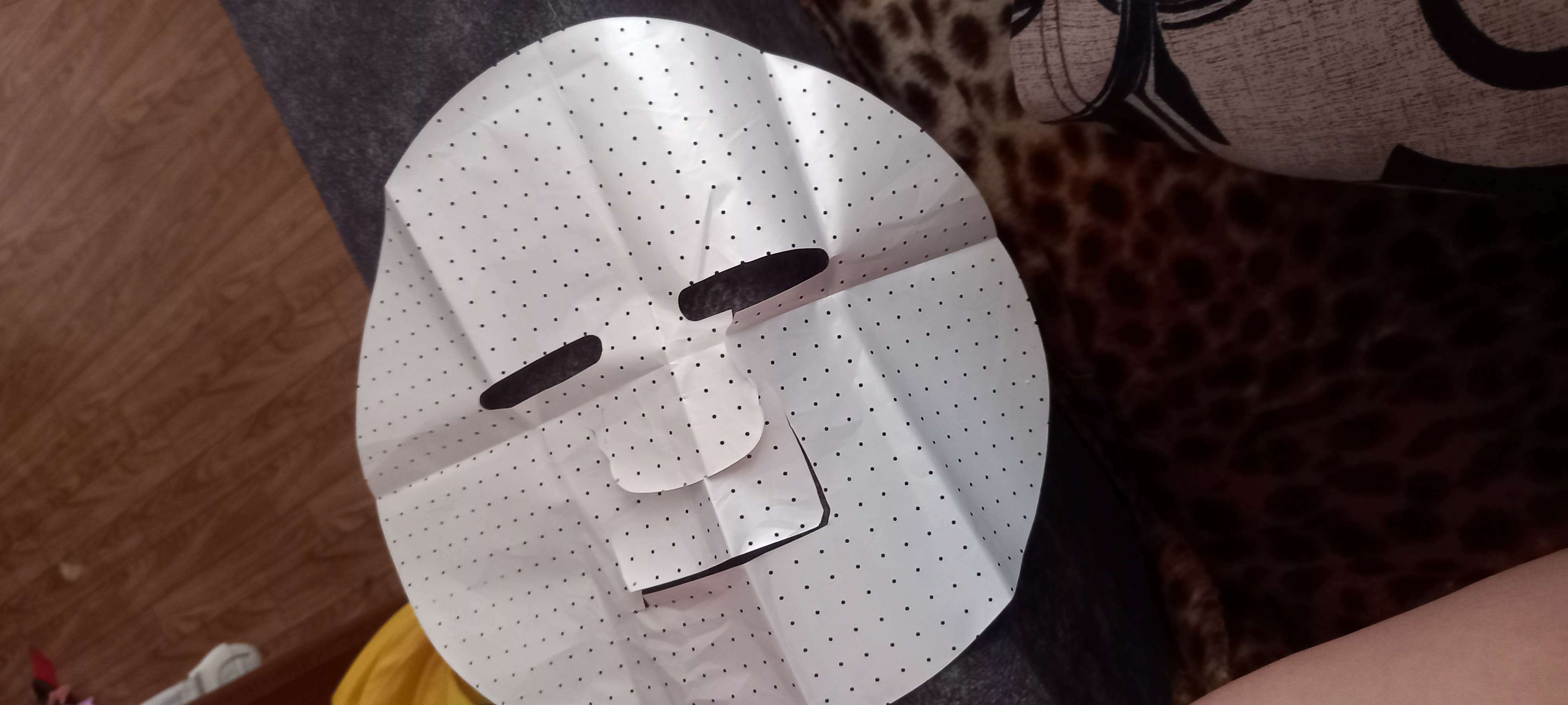 Фотография покупателя товара Тканевая маска для лица с маслом ши