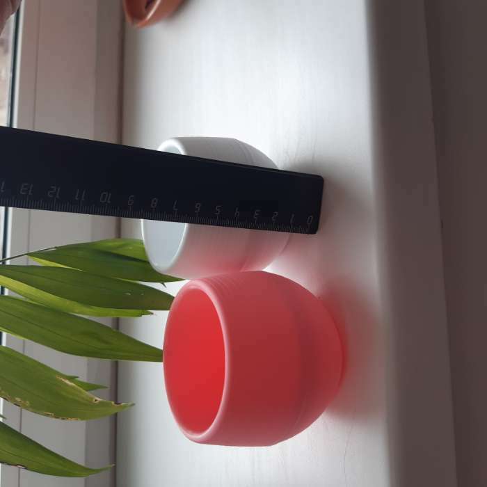 Фотография покупателя товара Горшок для цветов с поддоном «Япония», 125 мл, d=8 см, h=6.5 см, белый-бирюзовый - Фото 111