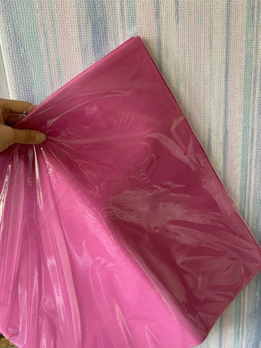 Фотография покупателя товара Фоамиран 1 мм, 45х45 см, цв. розовый (набор 10 листов), МИКС - Фото 3