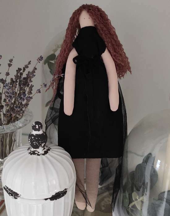 Фотография покупателя товара Интерьерная кукла «Лилия», 35 см - Фото 1