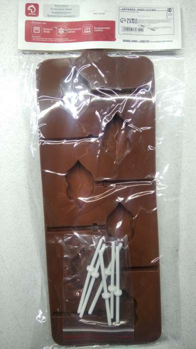 Фотография покупателя товара Форма для леденцов Доляна «Леденец», силикон, 9.5×24 см, 6 ячеек (8.2×3.9 см), с палочками, МИКС - Фото 17