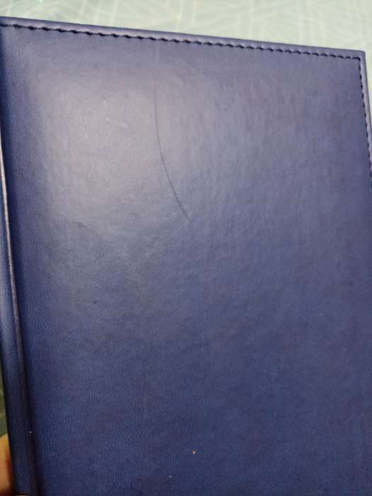 Фотография покупателя товара Ежедневник датированный 2024 года А5 168 листов "Вивелла", Синий ТЕМНЫЙ