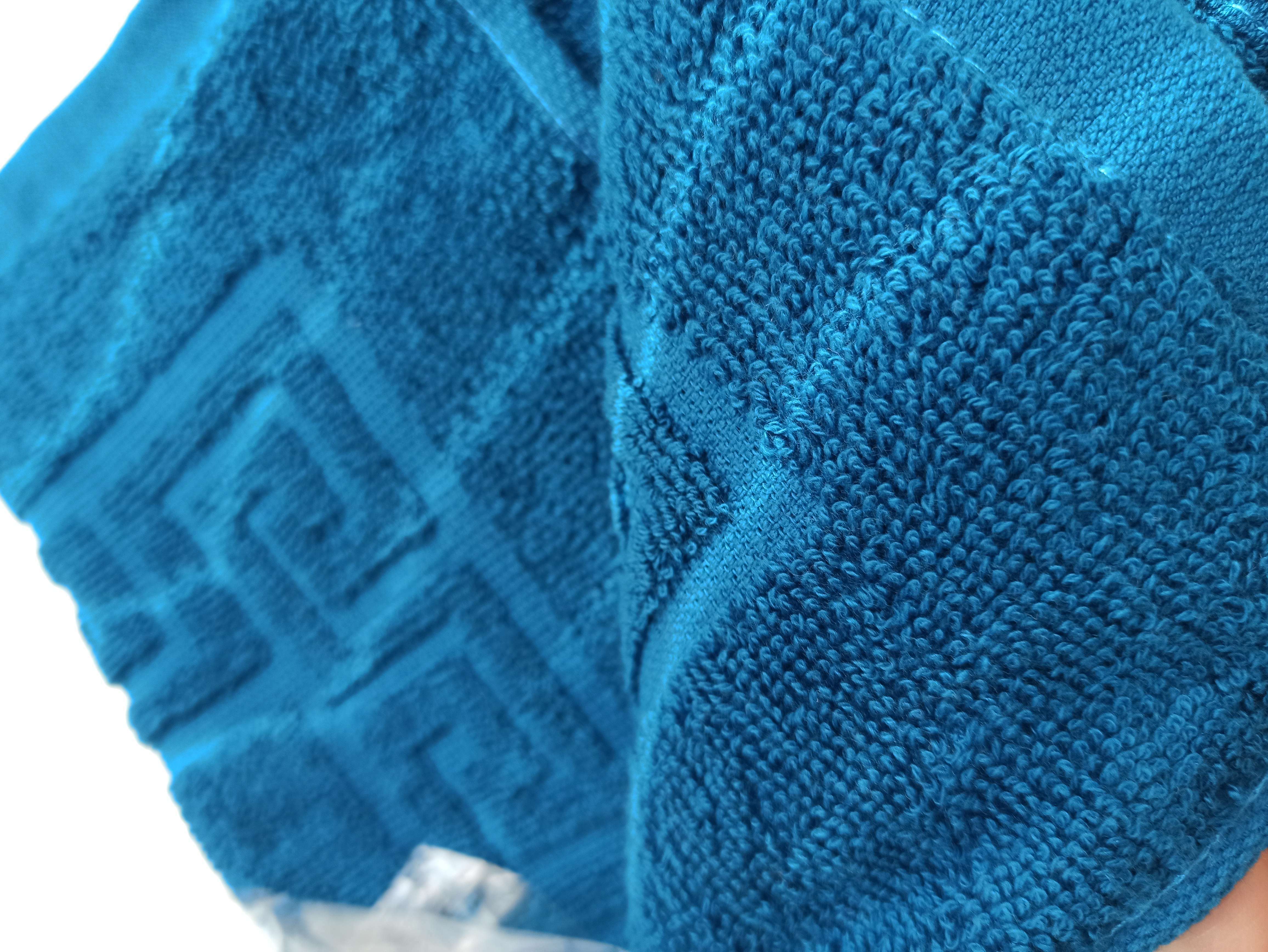 Фотография покупателя товара Полотенце махровое для ног 50х70см, синий 100% хлопок, 400 г/м - Фото 4