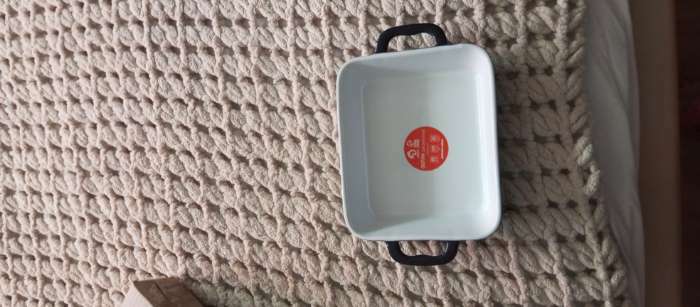 Фотография покупателя товара Форма для запекания из жаропрочной керамики Доляна «Вуаль», 700 мл - Фото 1