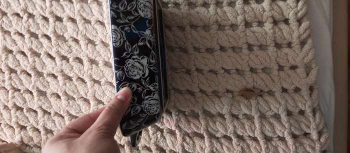 Фотография покупателя товара Форма для запекания из жаропрочной керамики Доляна «Вуаль», 700 мл - Фото 2