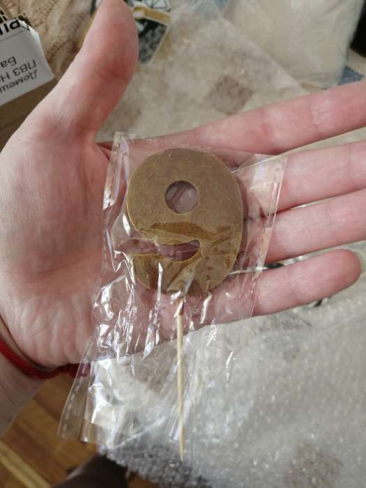 Фотография покупателя товара УЦЕНКА KONFINETTA Шоколадная цифра «8» на палочке - Фото 10