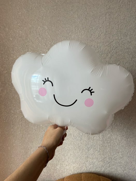 Фотография покупателя товара Шар фольгированный 19" «Счастливое облако» - Фото 9