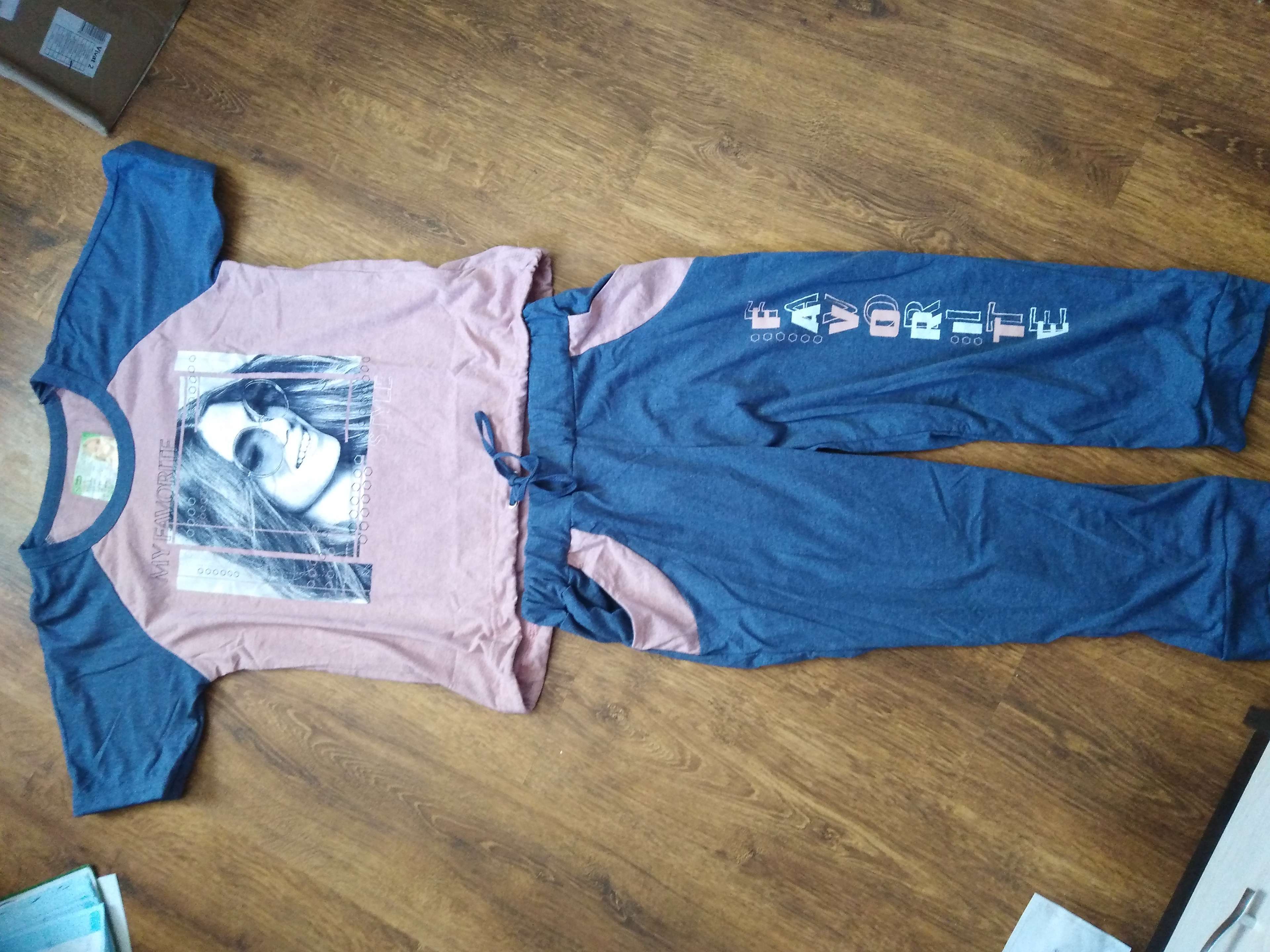Фотография покупателя товара Комплект женский (футболка, бриджи), цвет МИКС, размер 48 - Фото 4