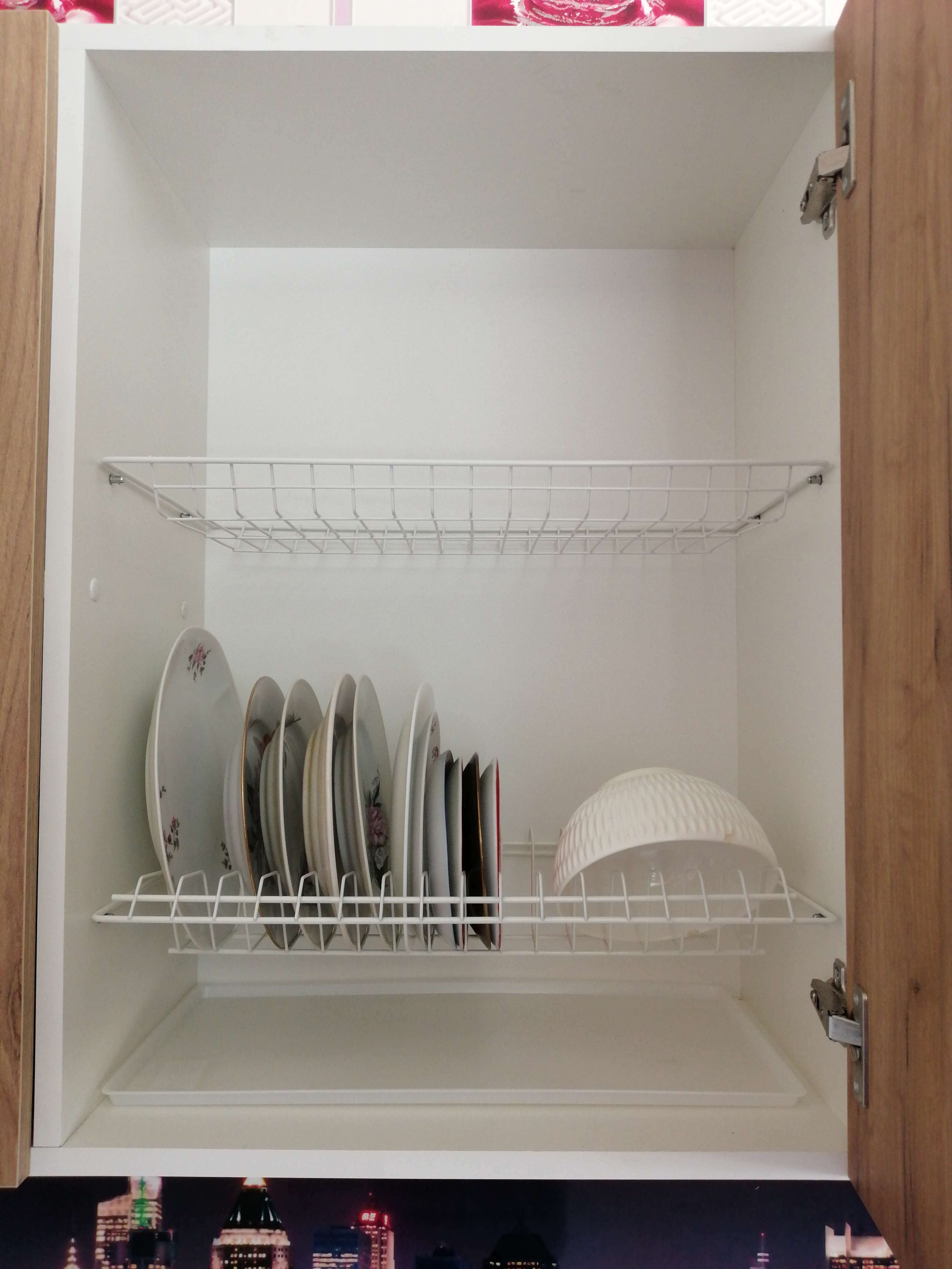 Фотография покупателя товара Комплект посудосушителей с поддоном для шкафа 50 см, 46,5×26,5 см, цвет белый - Фото 1
