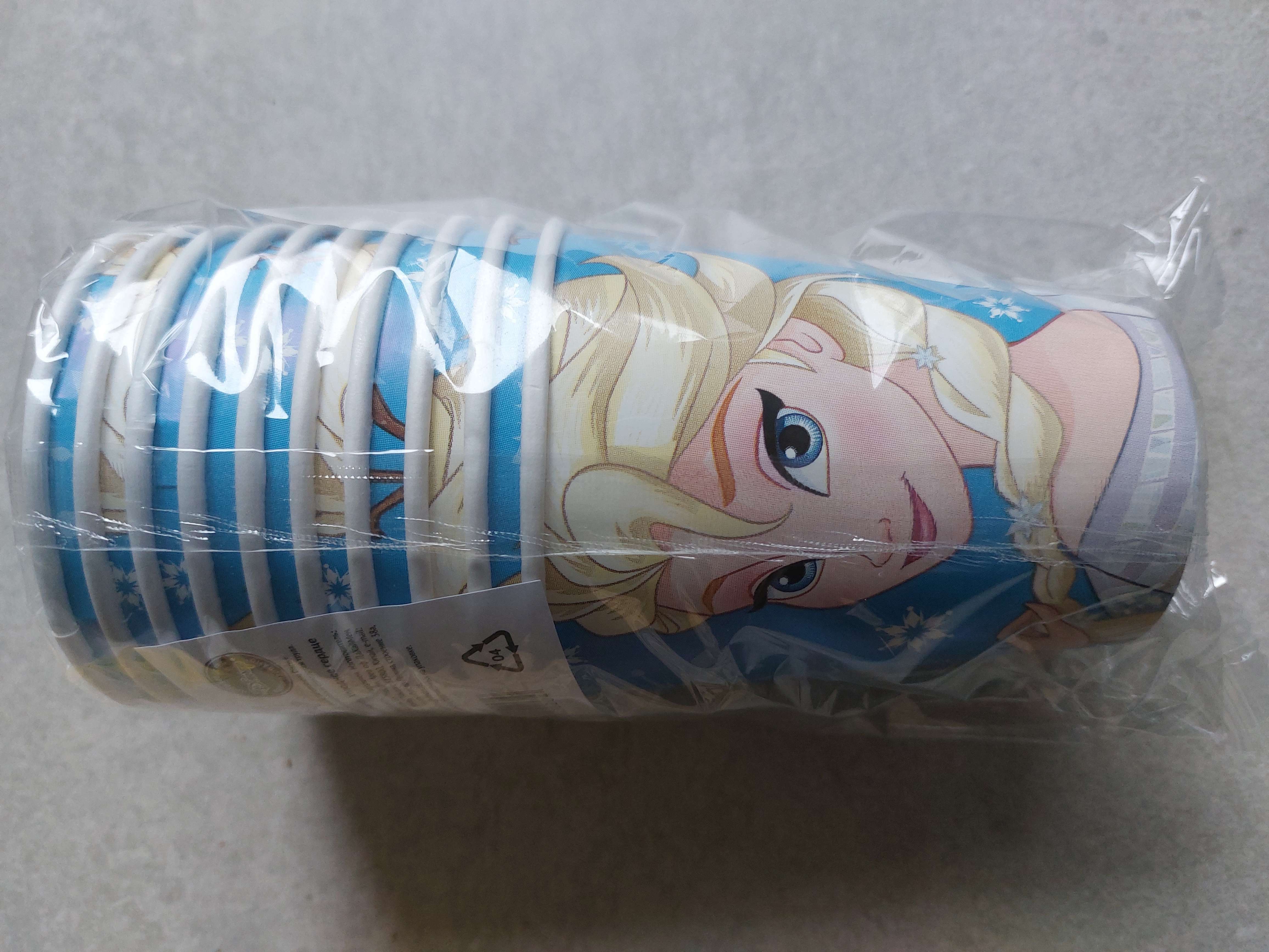 Фотография покупателя товара Стакан одноразовый «С Днем Рождения!», 250 мл, Холодное сердце - Фото 1