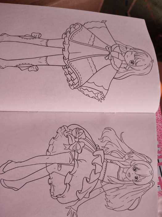 Фотография покупателя товара Раскраска «Девочки Лолиты», А5, 16 стр., Аниме - Фото 1