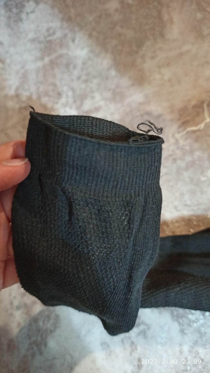 Фотография покупателя товара Носки мужские в сетку, цвет чёрный, размер 27 - Фото 1
