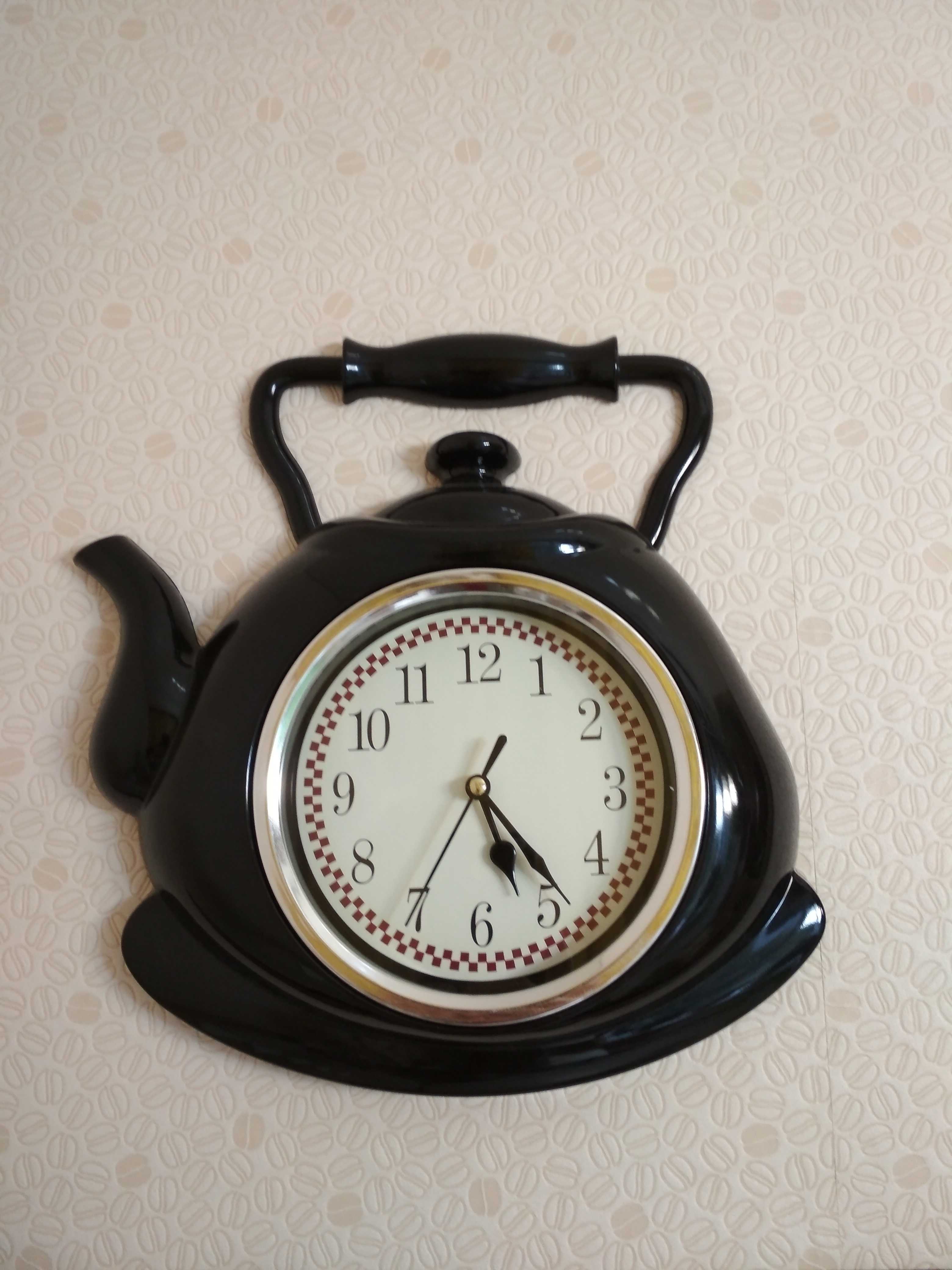 Фотография покупателя товара Часы настенные, серия: Кухня, "Чайник", d-15 см, 25 х 29 см - Фото 1