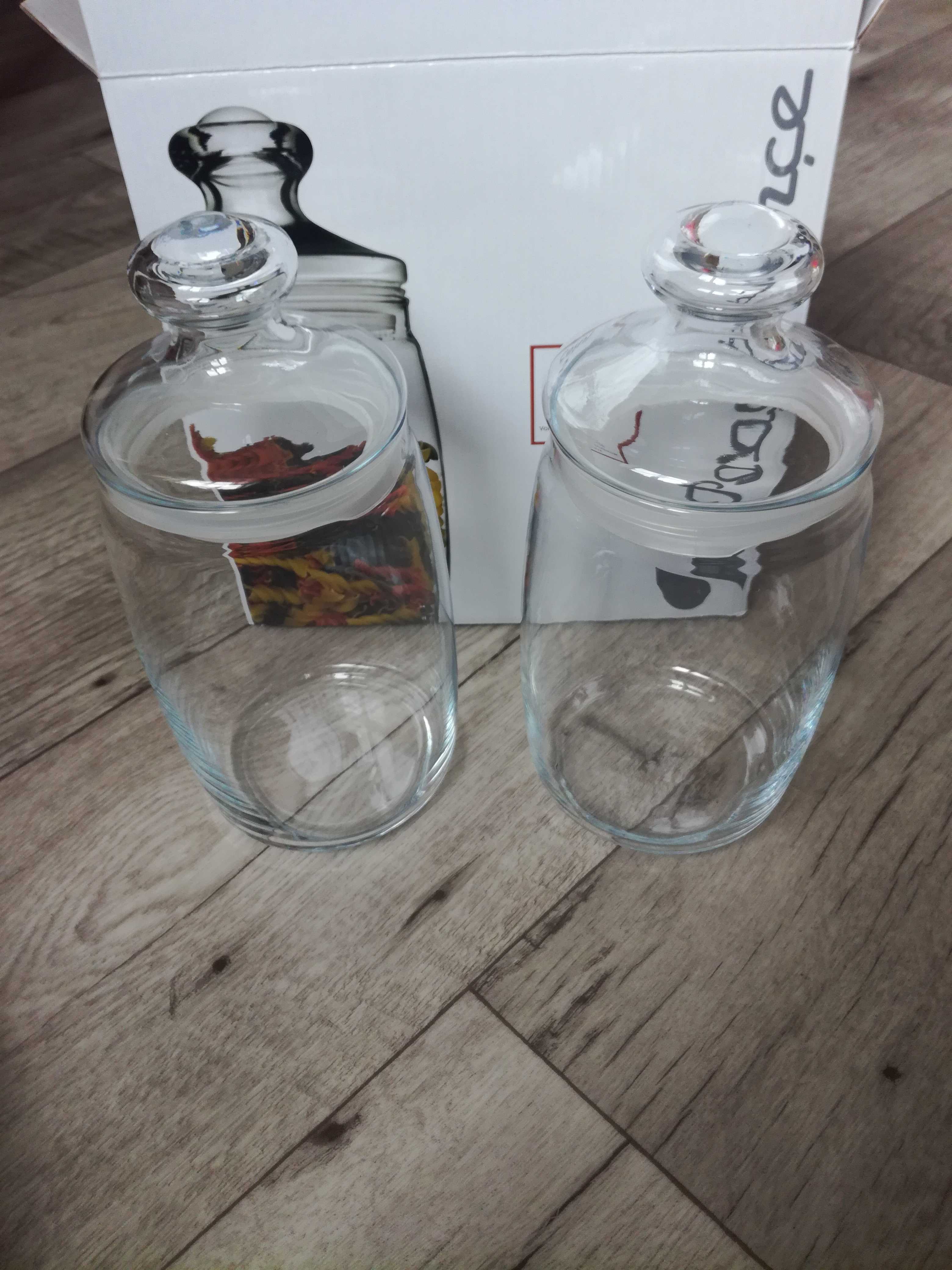 Фотография покупателя товара Набор стеклянных банок для сыпучих продуктов Cesni, 1,1 л, 2 шт