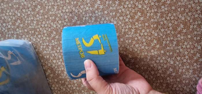 Фотография покупателя товара Туалетная бумага "Снежок" "57 метров", 1 слой, без втулки
