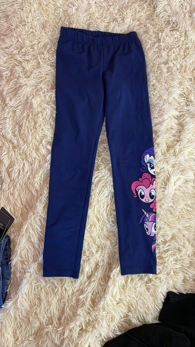 Фотография покупателя товара Легинсы (лосины) My Little Pony, рост 122-128, синий
