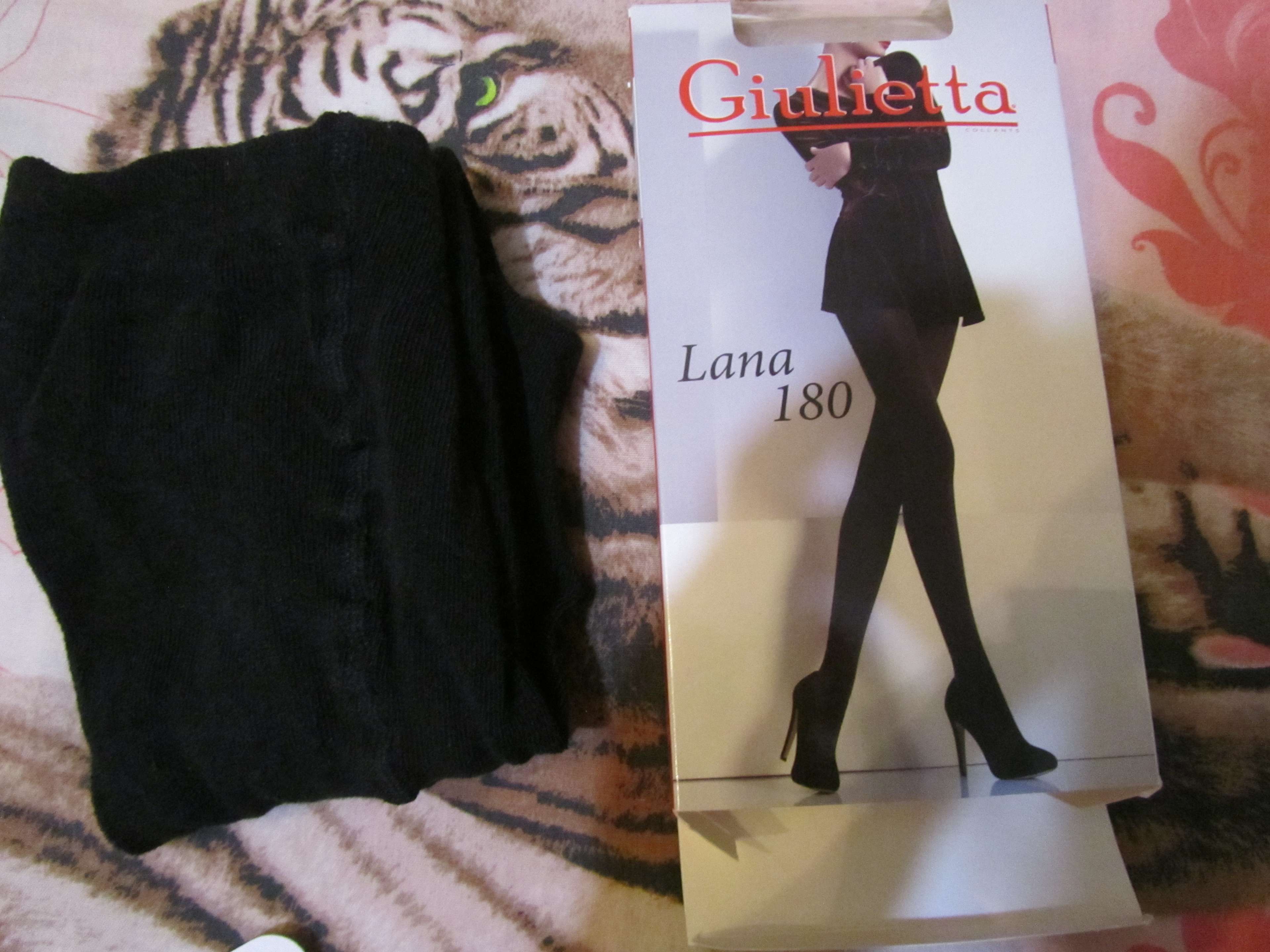 Фотография покупателя товара Колготки женские Giulietta LANA 180 den, цвет чёрный (nero, 5XL) - Фото 2