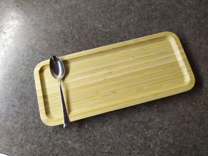 Фотография покупателя товара Блюдо для подачи Доляна Striata, прямоугольное, 26×10 см, бамбук - Фото 4