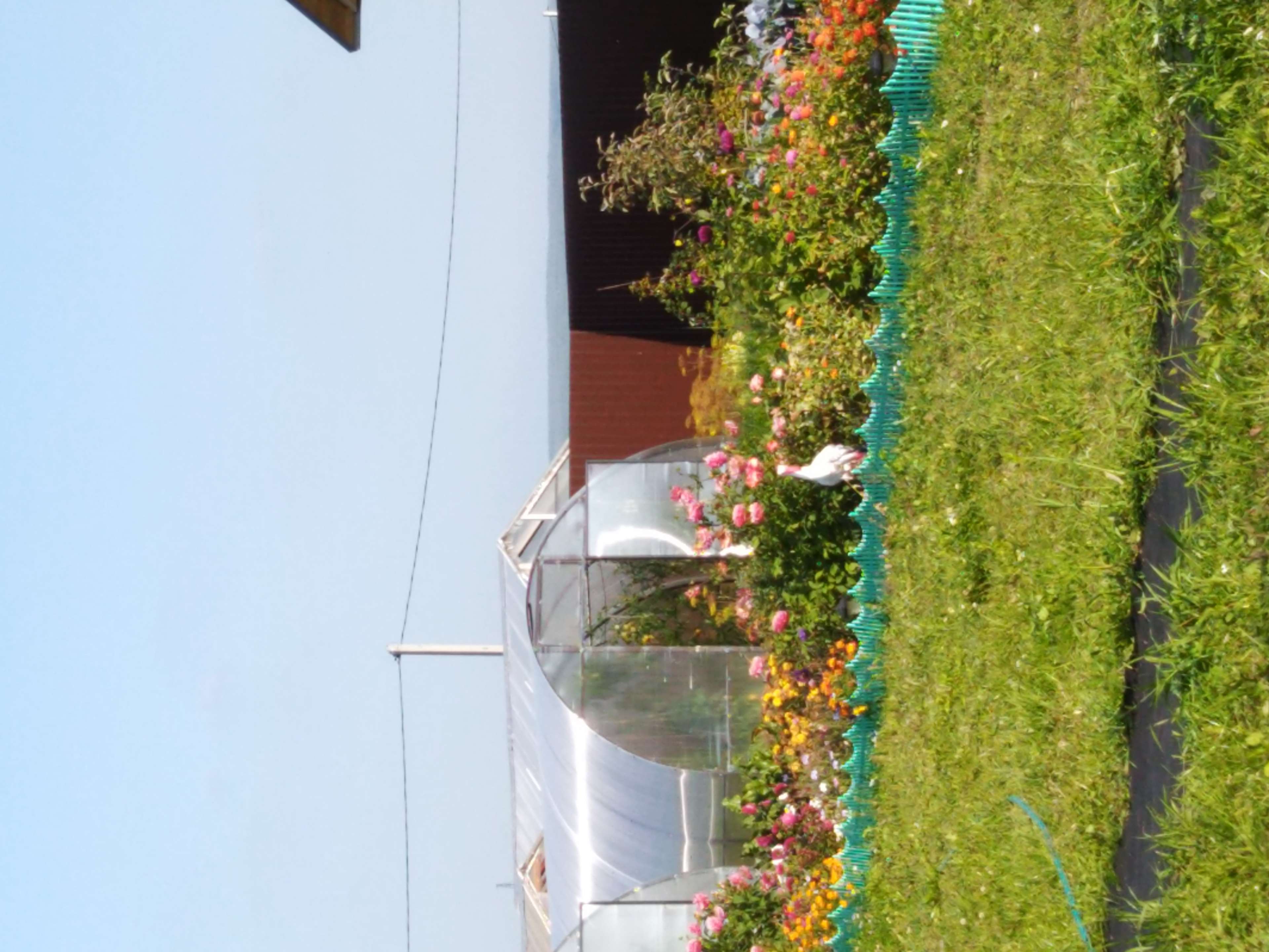 Фотография покупателя товара Садовая фигура "Аист", гипс, 57 см - Фото 3