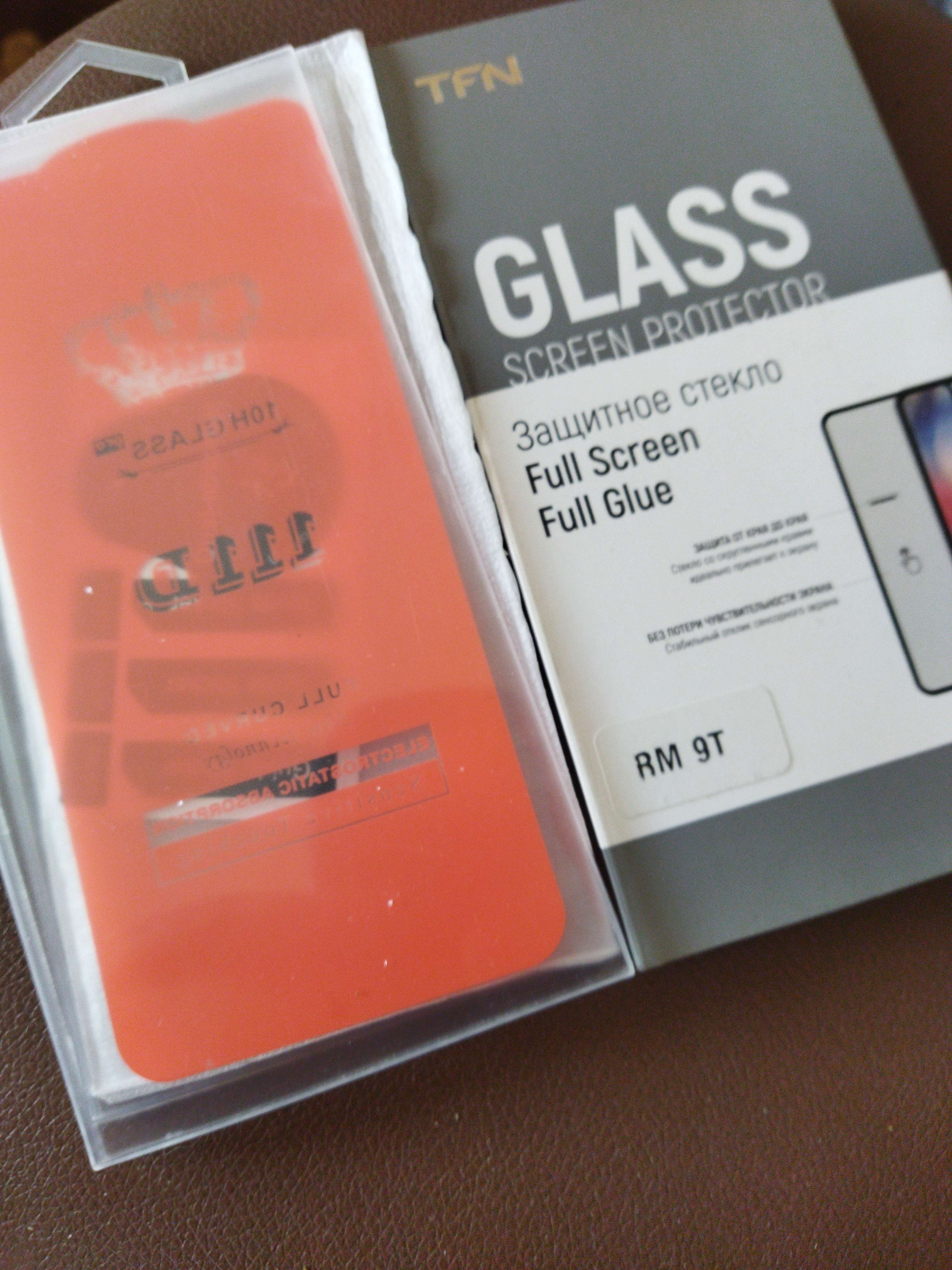 Фотография покупателя товара Защитное стекло 2.5D TFN для Xiaomi Redmi 9T, полный клей, чёрная рамка - Фото 1