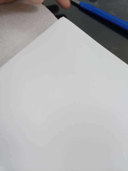 Фотография покупателя товара Папка для черчения А3 (297*420мм), 20 листов, без рамки, блок 200г/м2