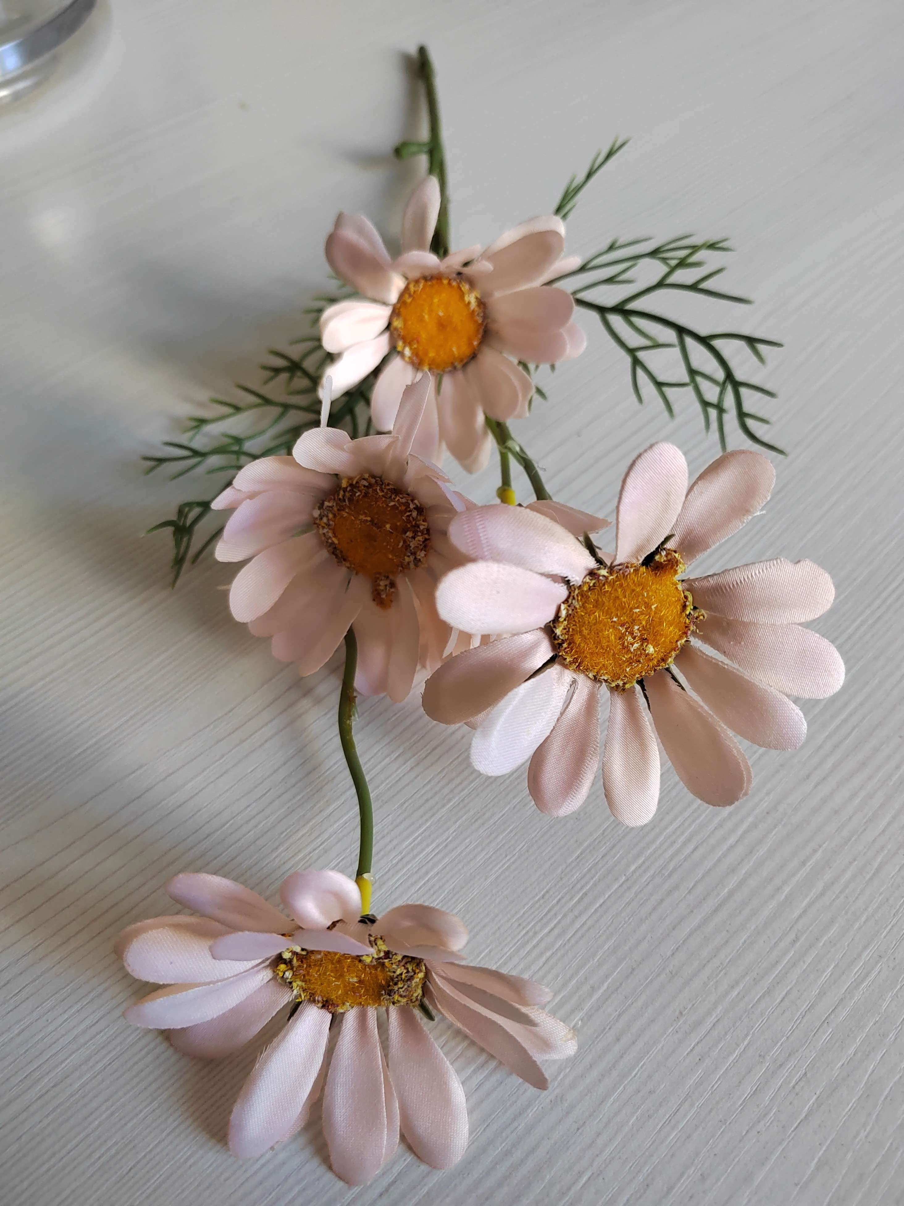 Фотография покупателя товара Цветы искусственные «Арктотис», h=35 см, d=3.5 см, розовые - Фото 6