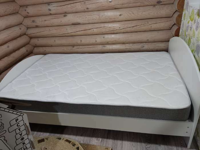Фотография покупателя товара Кровать на уголках №2, 1200х2000 мм, цвет белый