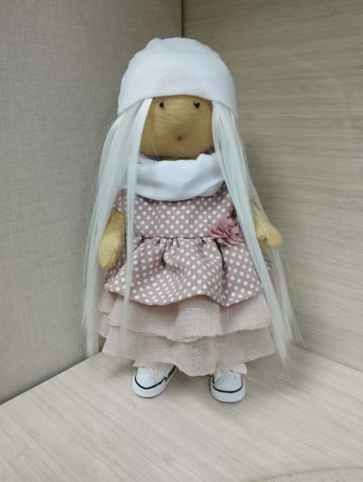 Фотография покупателя товара Набор для шитья. Интерьерная кукла «Моника», 30 см - Фото 1