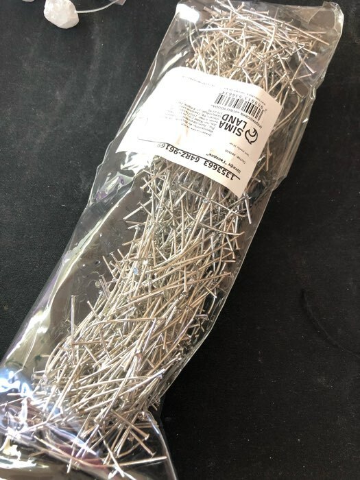 Фотография покупателя товара Штифт «Гвоздик» СМ-102, 3 см, 100 г, цвет серебро - Фото 3