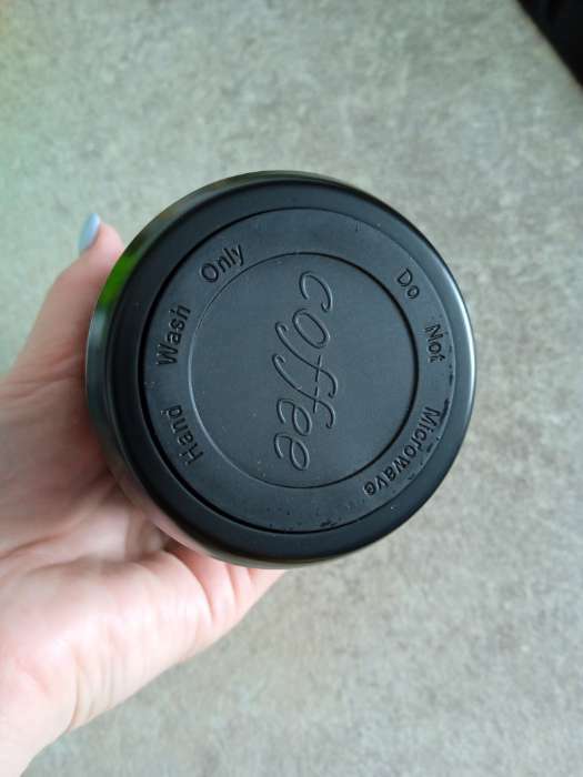 Фотография покупателя товара Термокружка, 500 мл, Coffee "Мастер К", сохраняет тепло 8 ч, черная - Фото 4