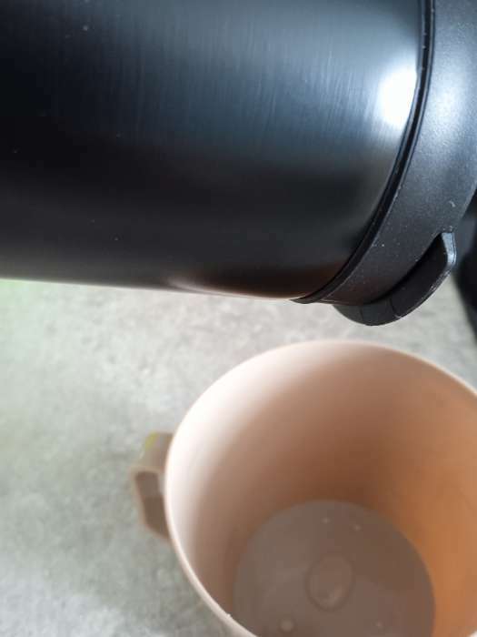 Фотография покупателя товара Термокружка, 500 мл, Coffee "Мастер К", сохраняет тепло 8 ч, черная