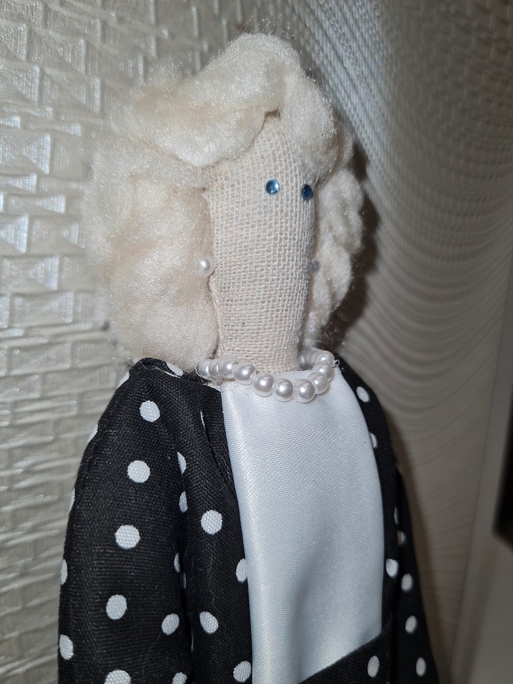 Фотография покупателя товара Интерьерная кукла «Коко», набор для шитья, 18 × 22 × 3,6 см - Фото 2