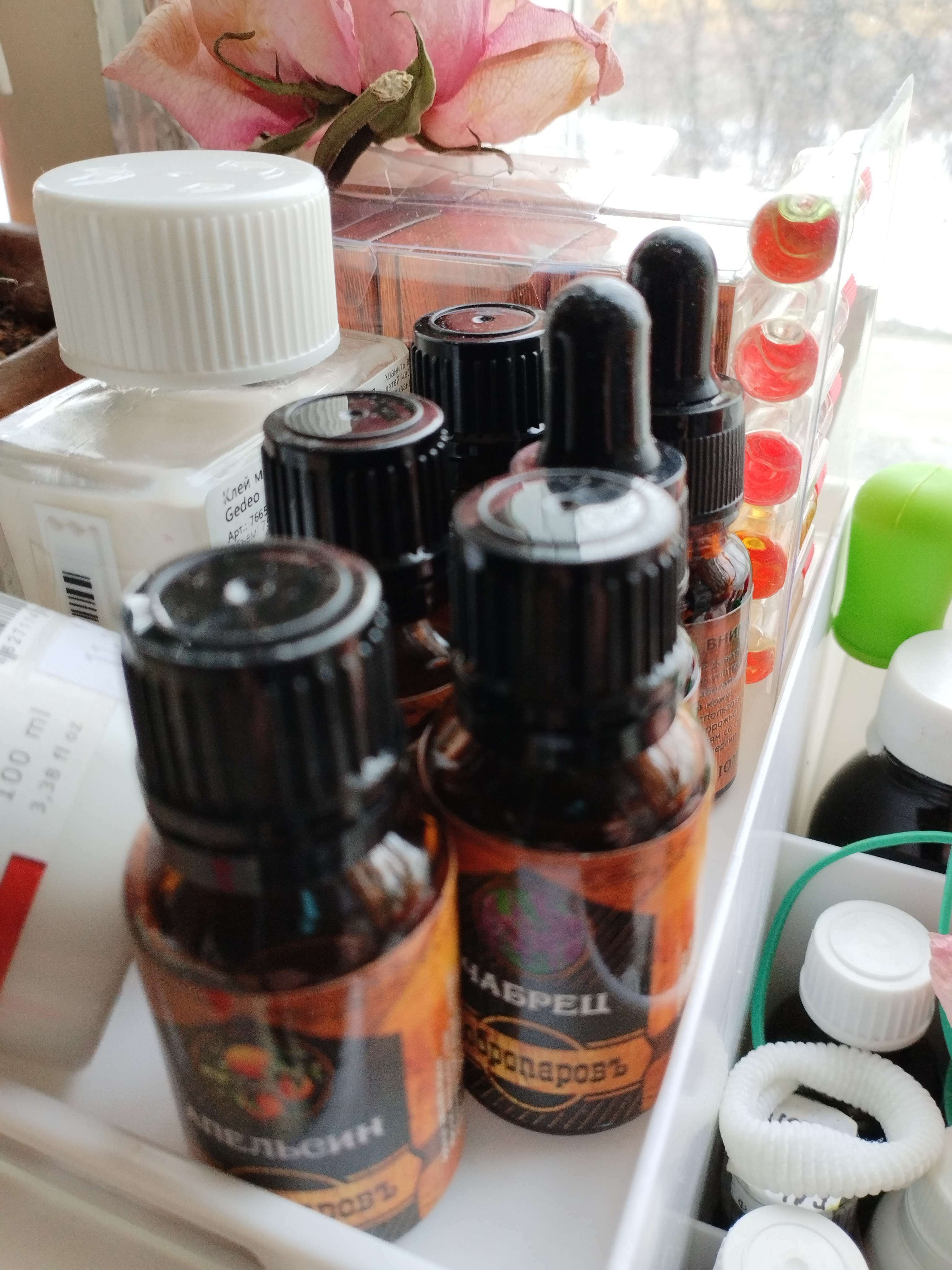 Фотография покупателя товара Эфирное масло по 10 мл Добропаровъ, микс ароматов: Сандал, Грейпфрут, Корица - Фото 3