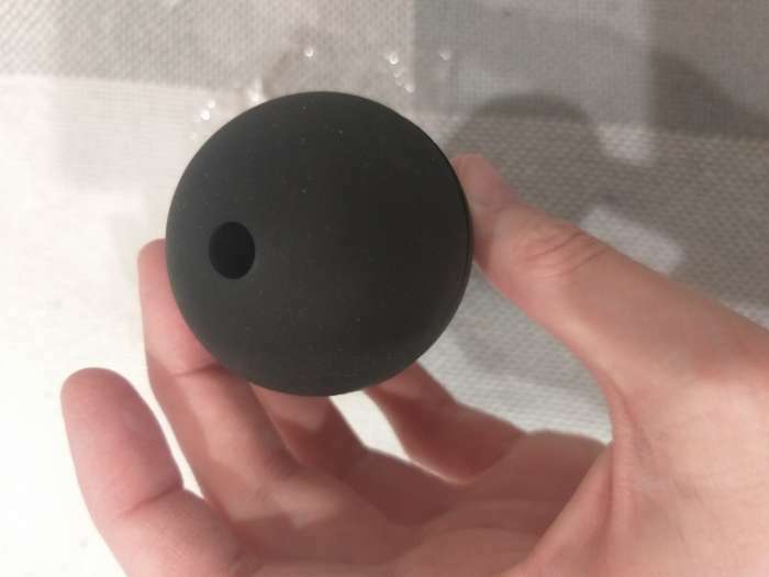 Фотография покупателя товара Криомассажёр «Ледяная сфера», d = 4,3 × 5 см, цвет чёрный