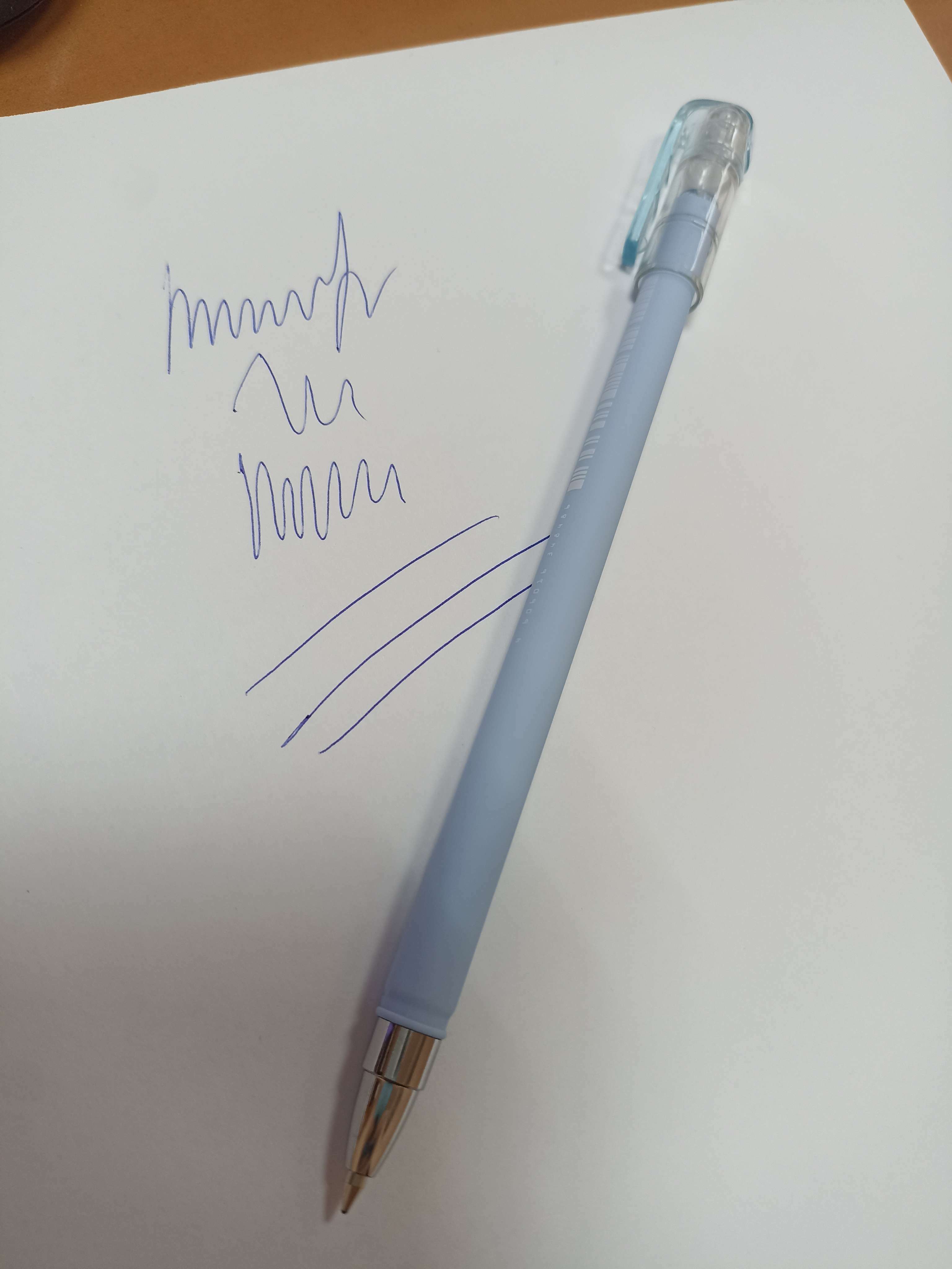 Фотография покупателя товара Ручка шариковая FirstWrite Zefir, 0.5 мм, синие чернила, матовый корпус Silk Touch, МИКС